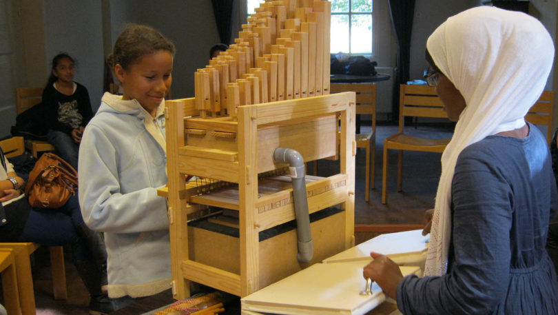 Children can now build their own pipe organ